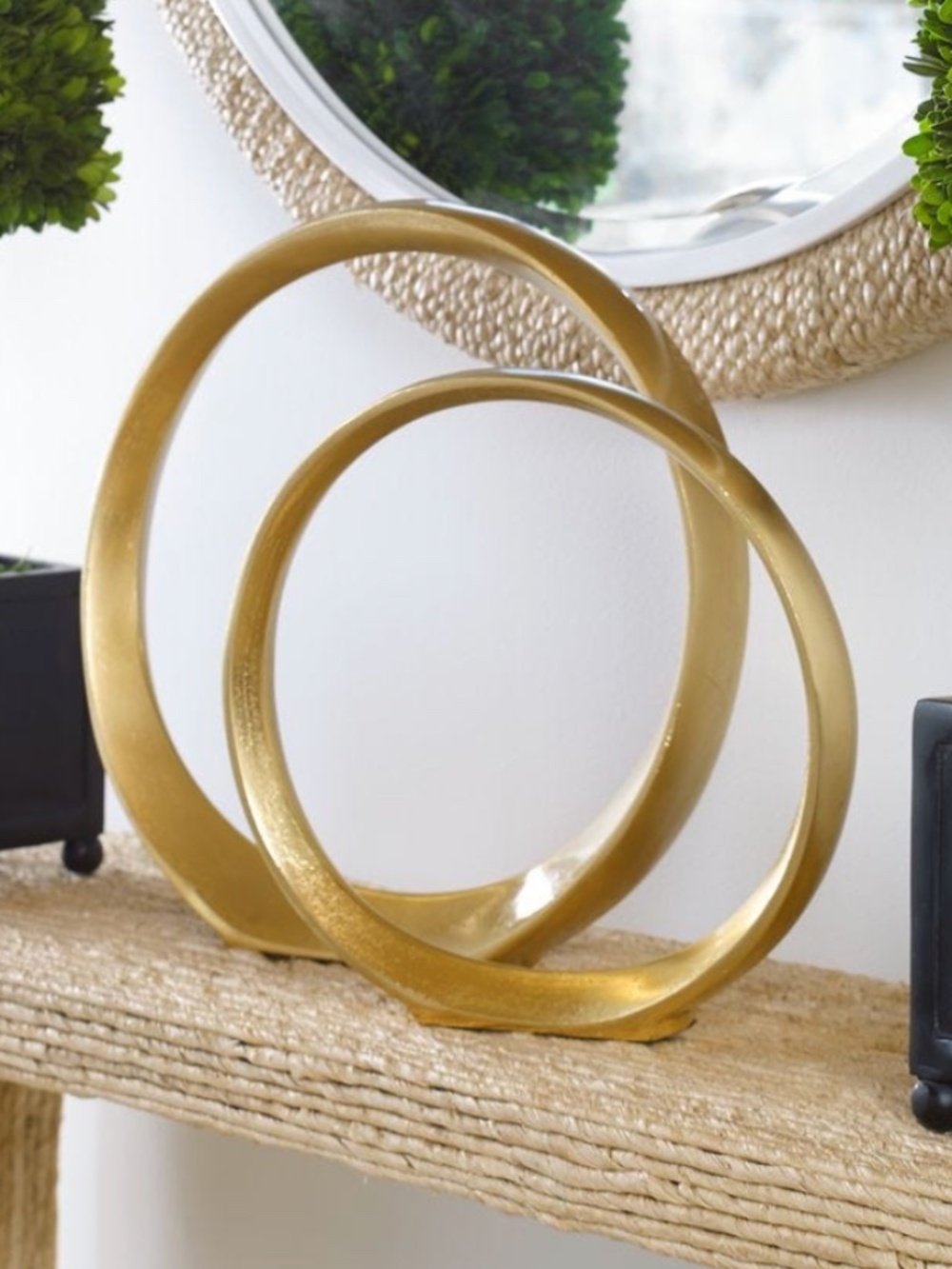 Jimena Ring Sculptures Set of 2